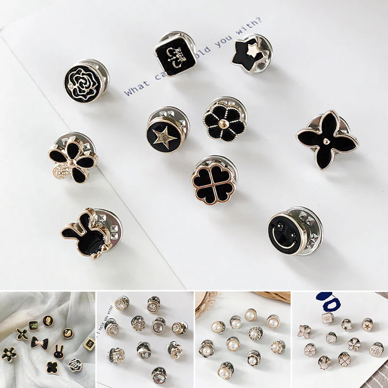 Anti-Exposure Fixed Brooches (10 PCs/Set) - Image 15
