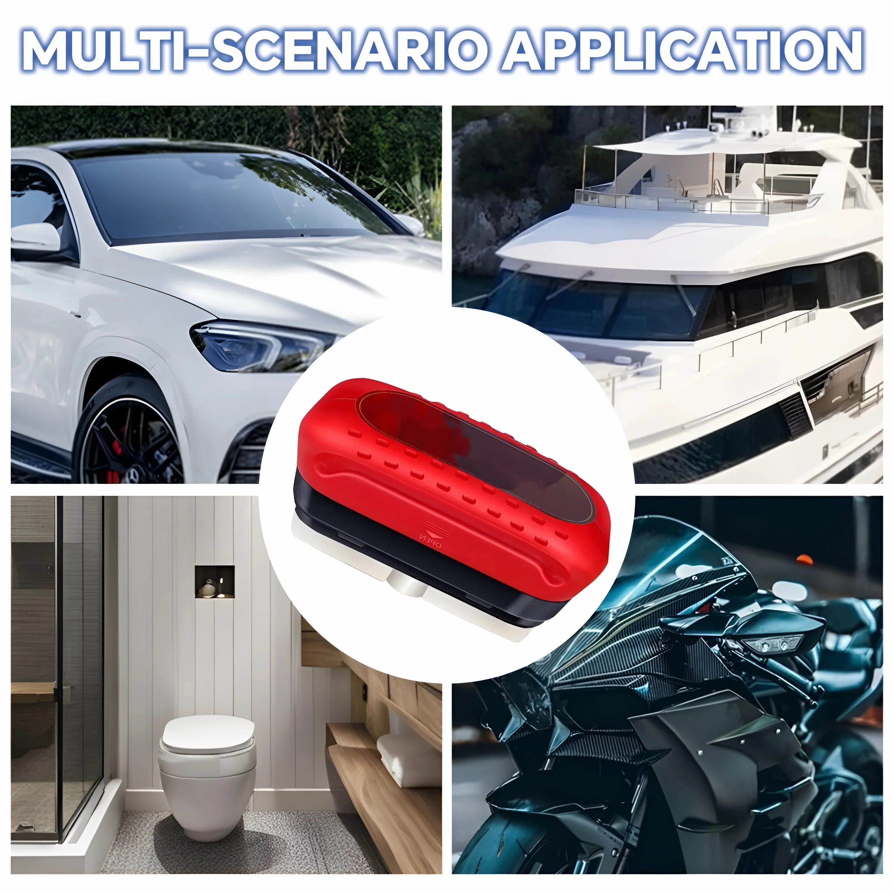 ⚠️Do not let the blurred vision on rainy days endanger your life ⚠️  Automotive Oil Film Cleaning Brush - Image 5