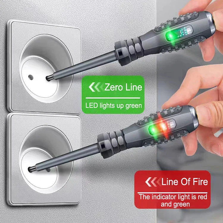 2-in-1  High Torque Strong Magnetic Screwdriver Electricity Detector - Image 3