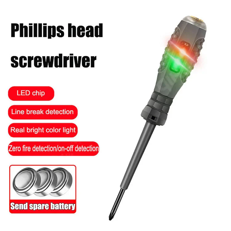 2-in-1  High Torque Strong Magnetic Screwdriver Electricity Detector - Image 5