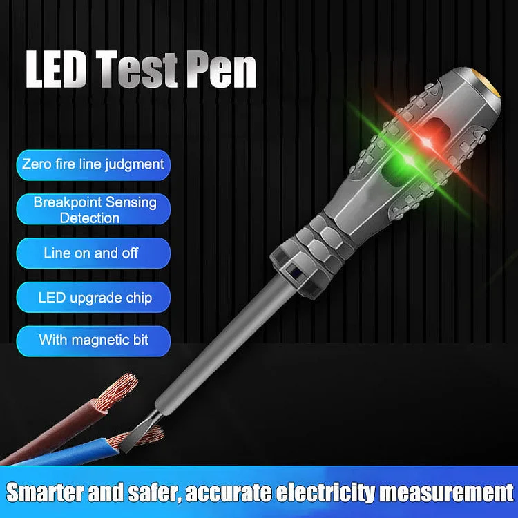 2-in-1  High Torque Strong Magnetic Screwdriver Electricity Detector - Image 7