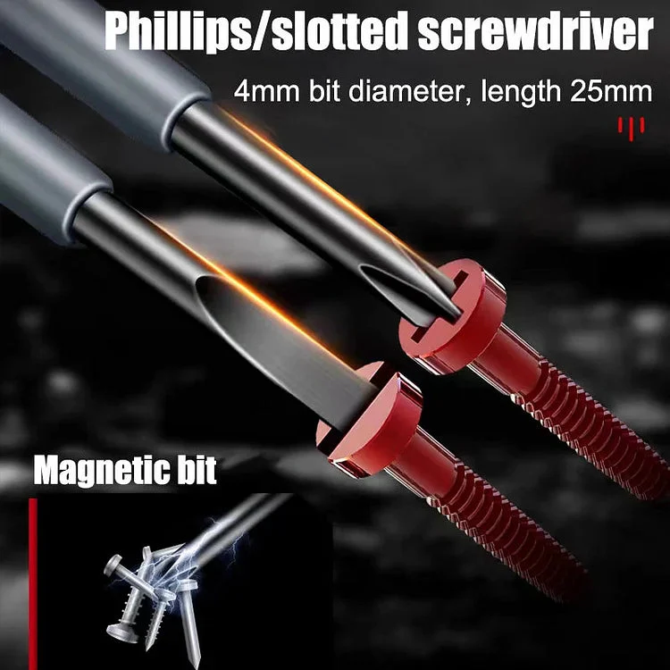 2-in-1  High Torque Strong Magnetic Screwdriver Electricity Detector - Image 9