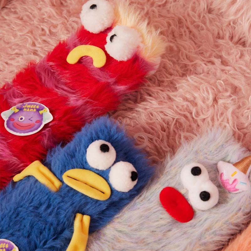 Coral velvet three-dimensional quirky socks - Image 10