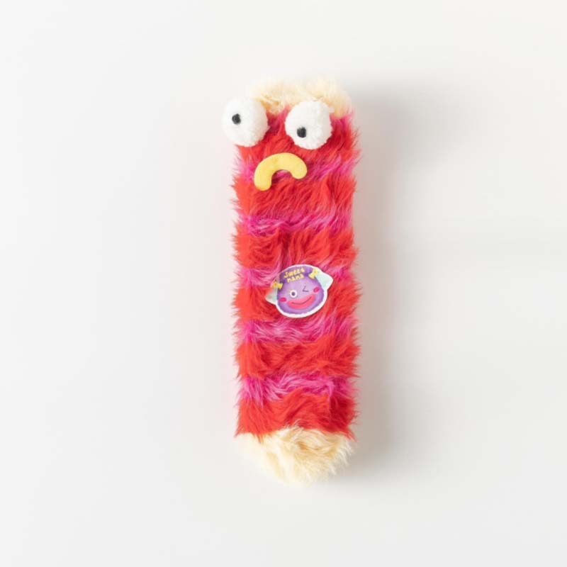 Coral velvet three-dimensional quirky socks - Image 19