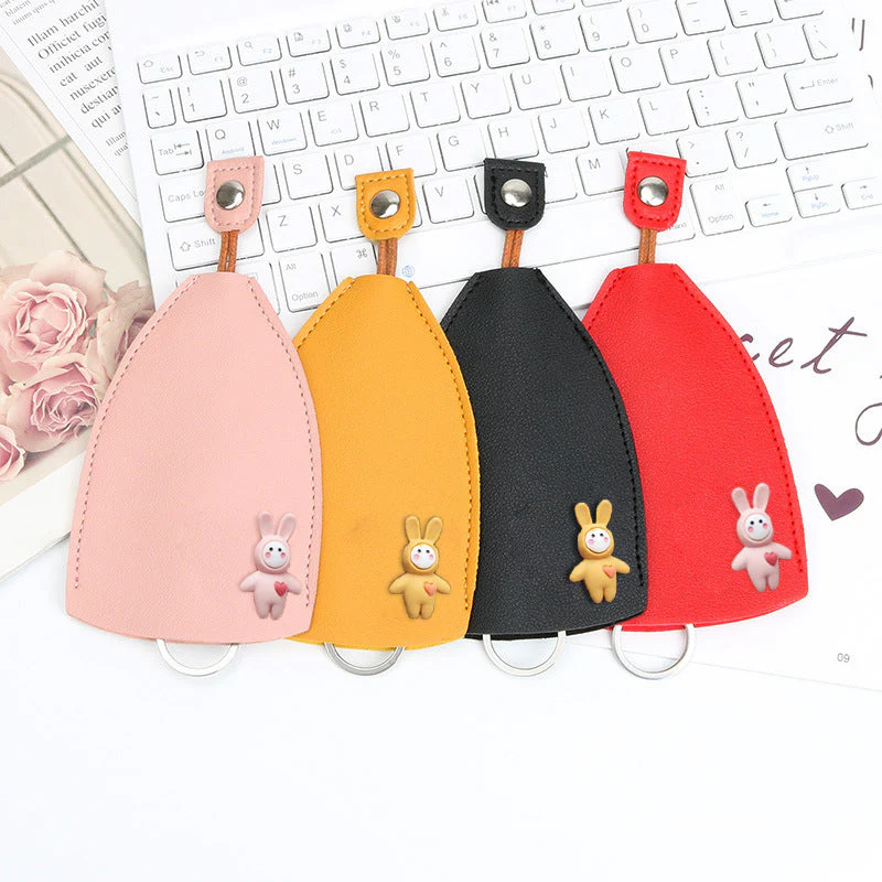 Cute Fruits PU Leather Key Bag - Image 16