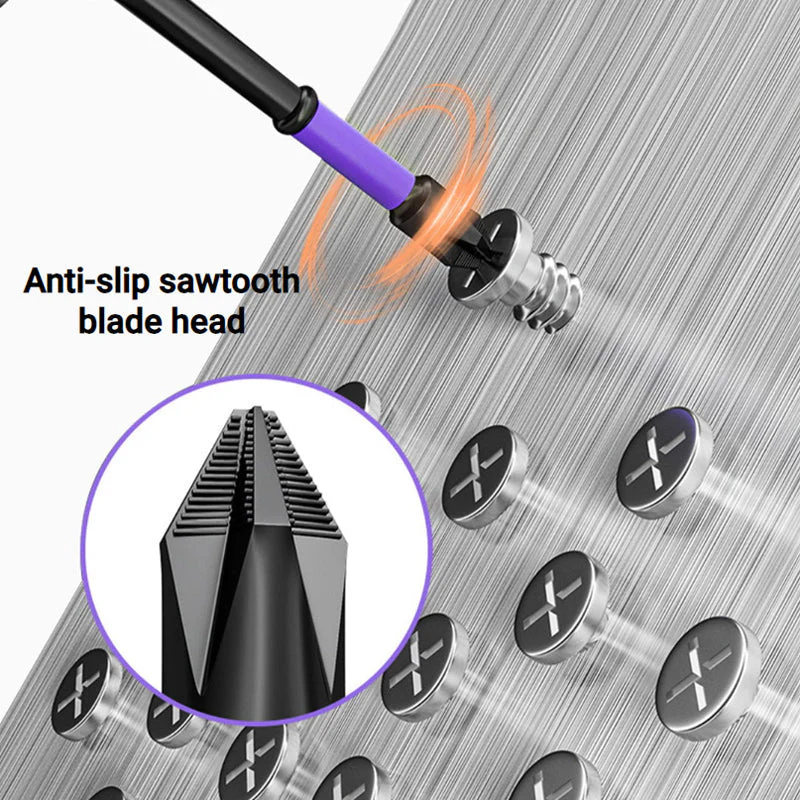 D1 Anti-Slip And Shock-Proof Bits With Phillips Screwdriver Bits - Image 8