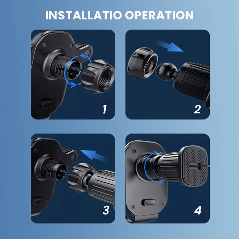 Hook Mount Car Mobile Phone Bracket - Image 6