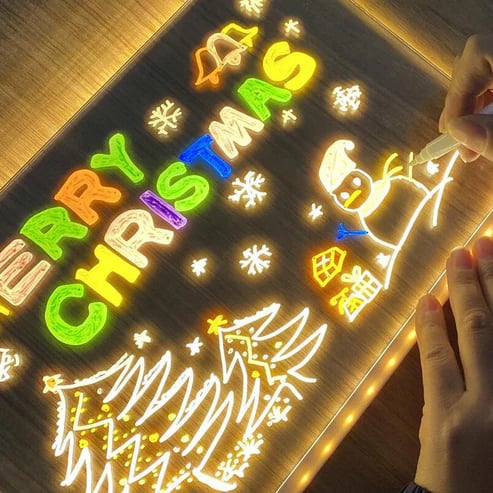 🎄Christmas Sale 49% OFF ✨LED Acrylic Board with Colors🎨 - Image 3