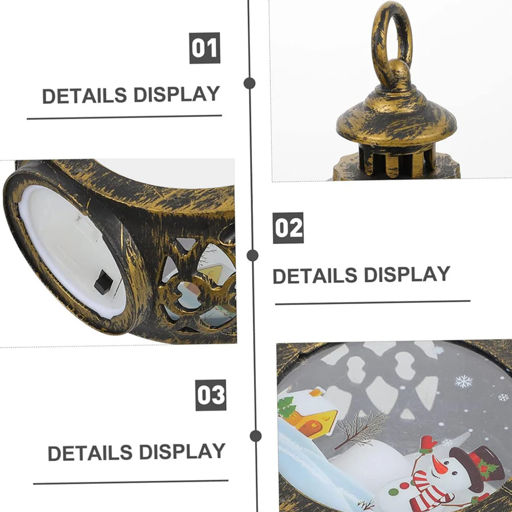 Lovely Stockings Hanging - Personalized Custom Christmas Lantern - Image 3