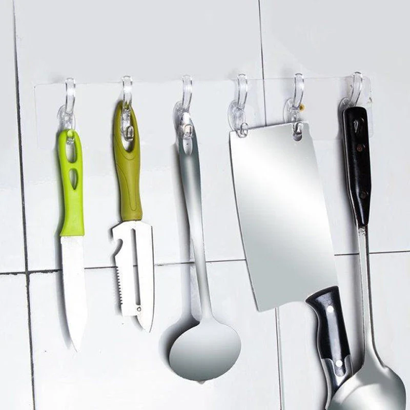 Multifunctional Transparent 6 Hooks - Image 3